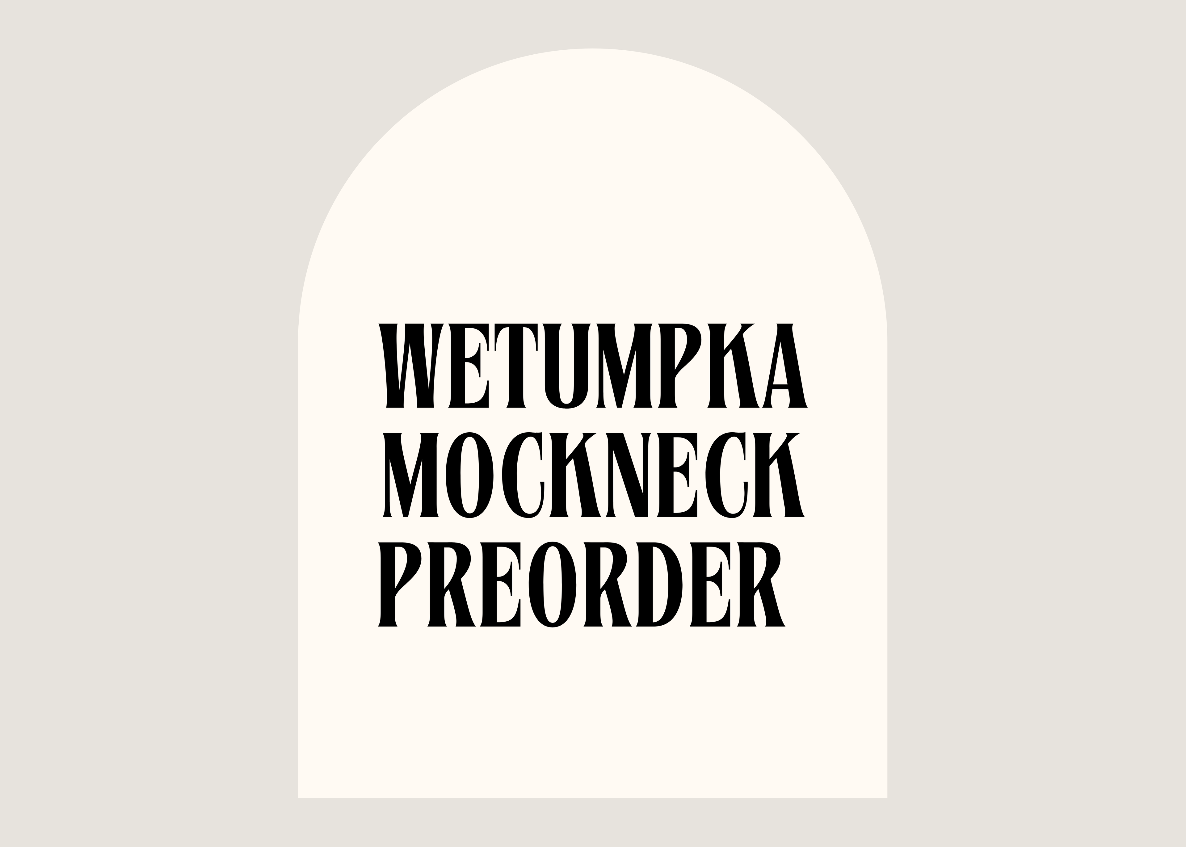 Wetumpka Mock Neck Preorder