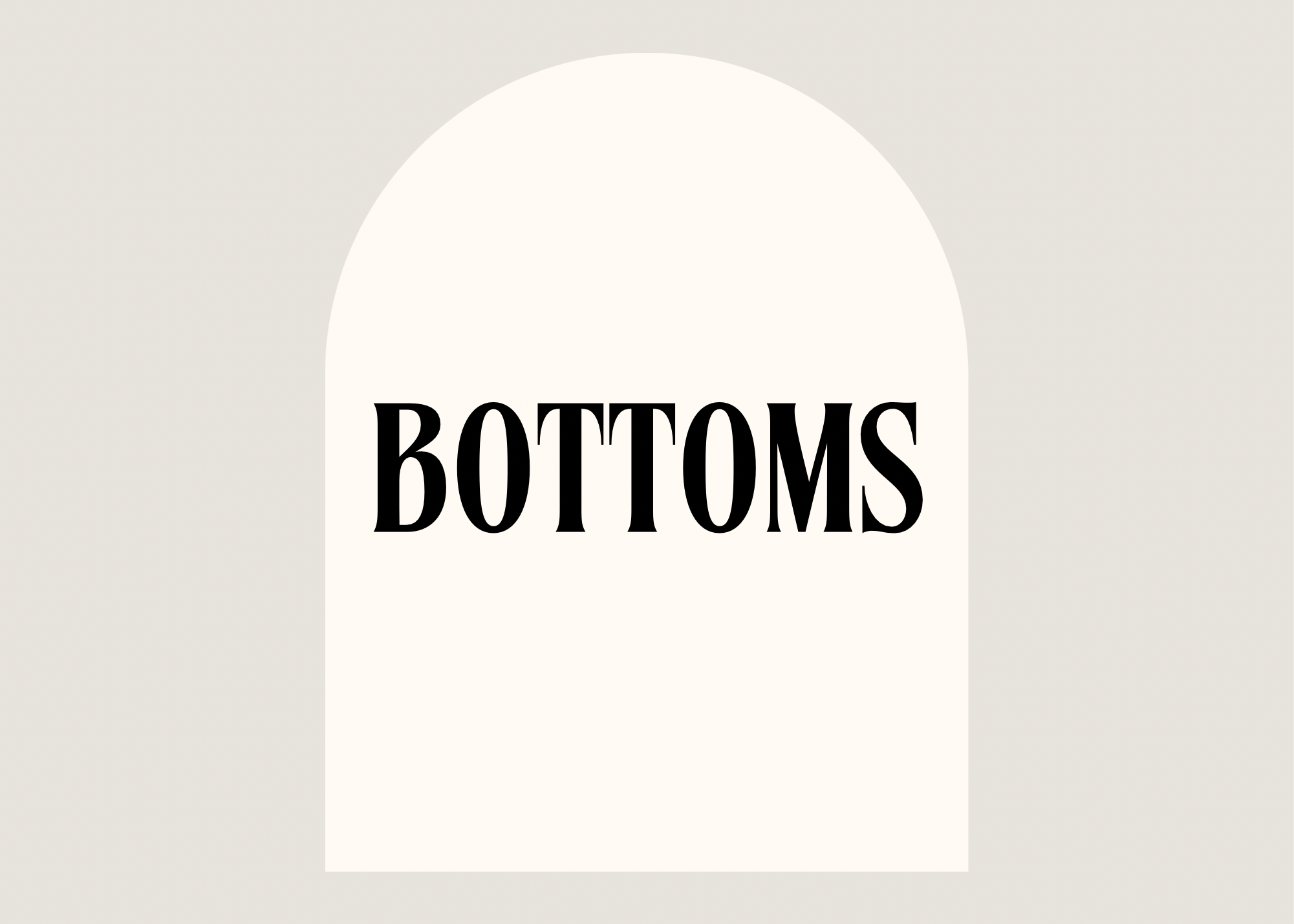 BOTTOMS