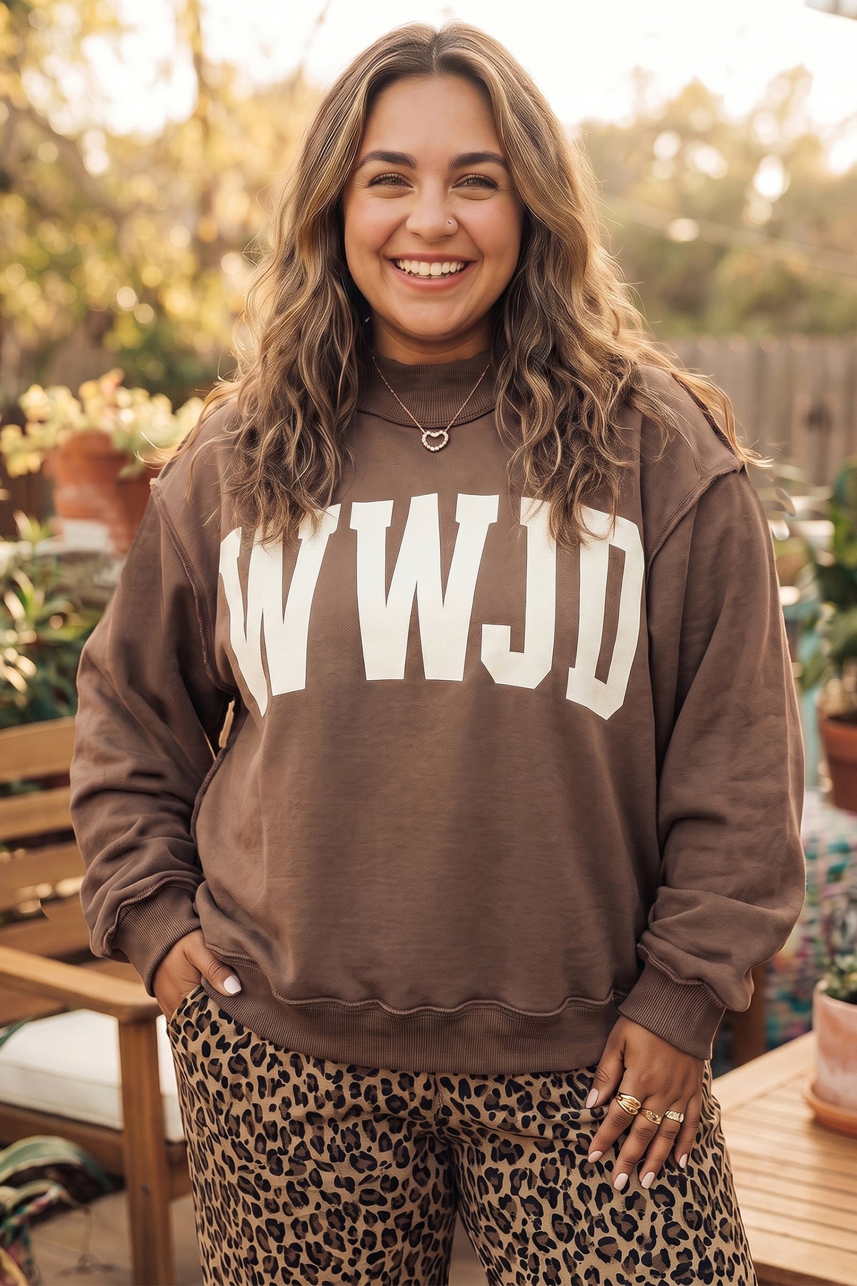Reversible WWJD Curvy