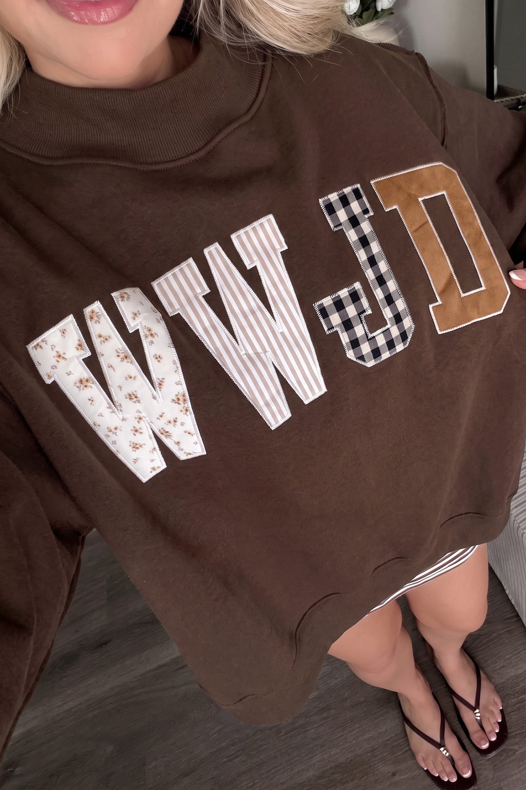 WWJD Mock Neck