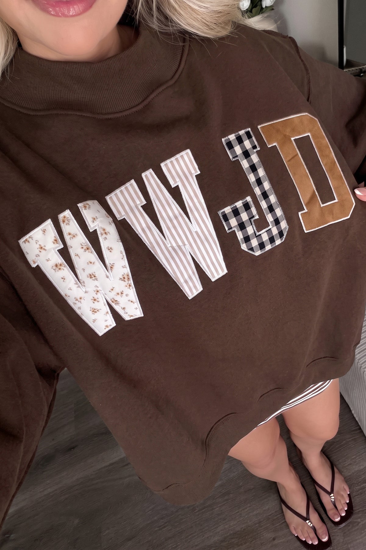 WWJD Mock Neck