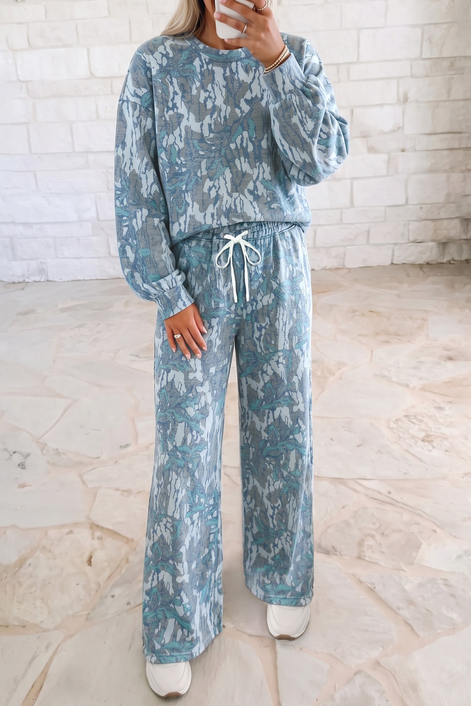 Cozy Camo Pant Set