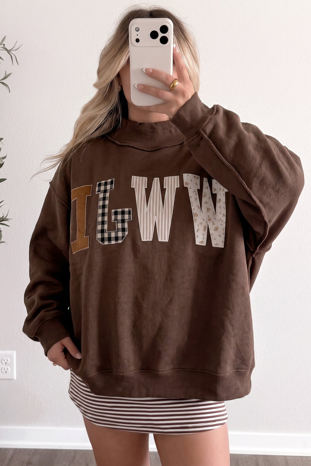 WWJD Mock Neck
