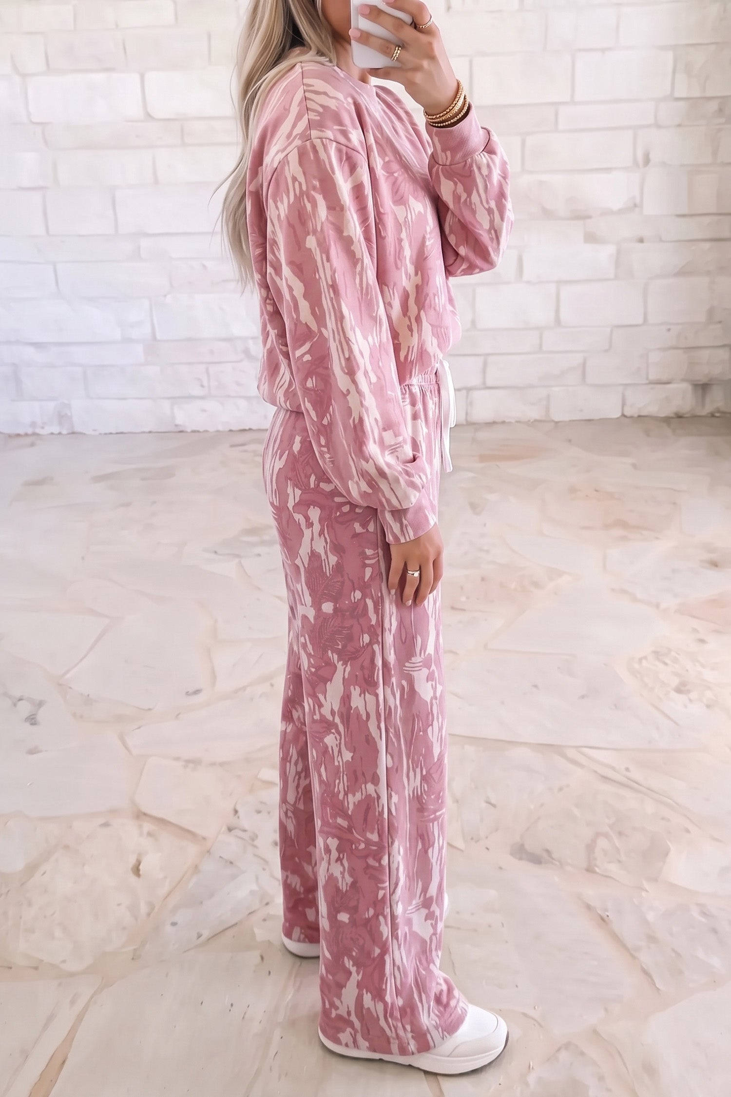 Cozy Camo Pant Set