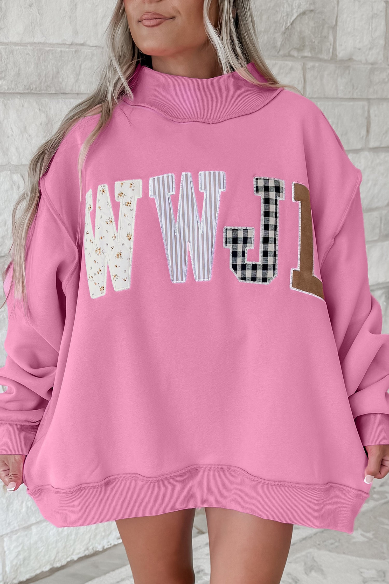 WWJD Mock Neck