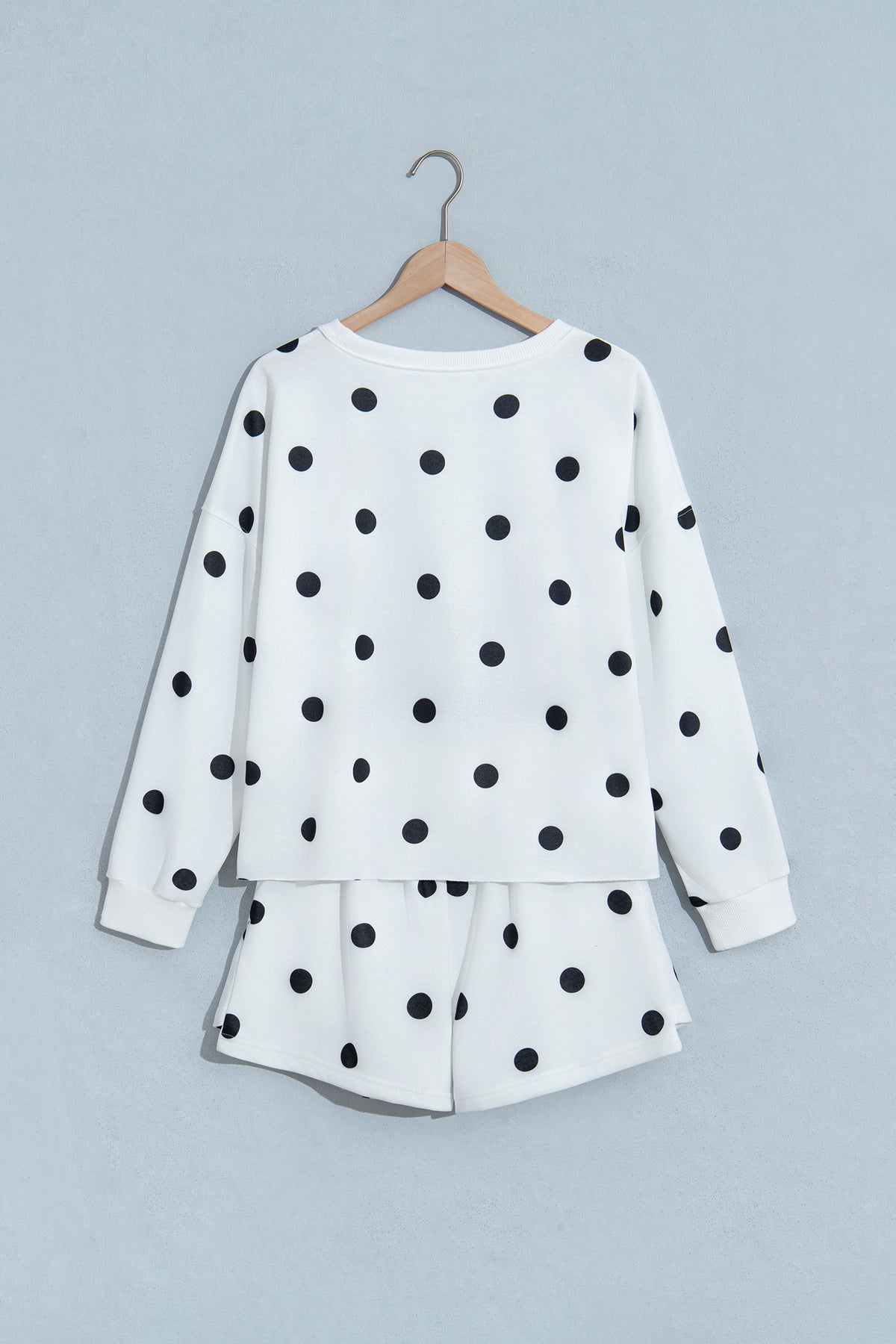 Polka Dot Pullover Set