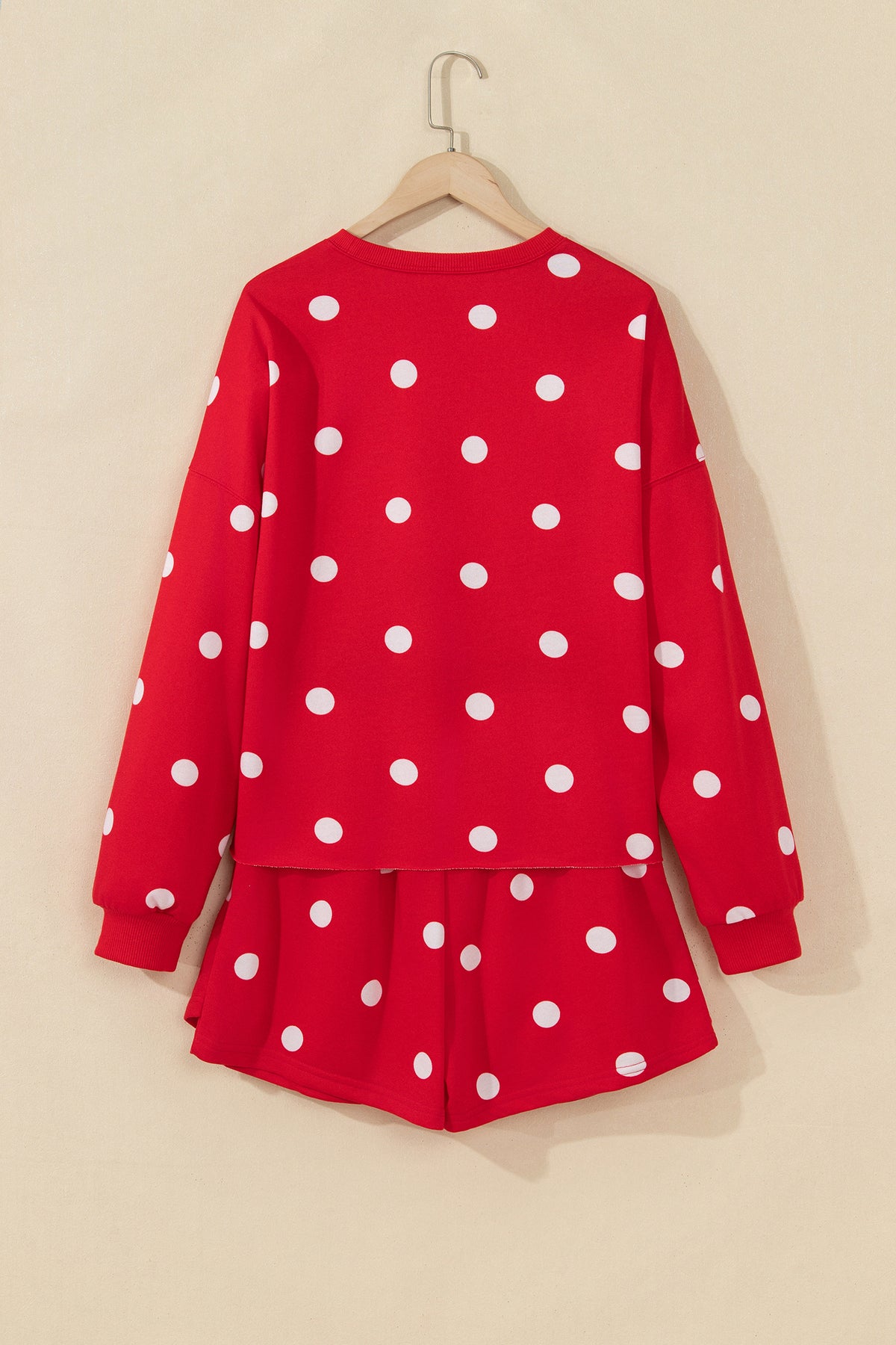Polka Dot Pullover Set