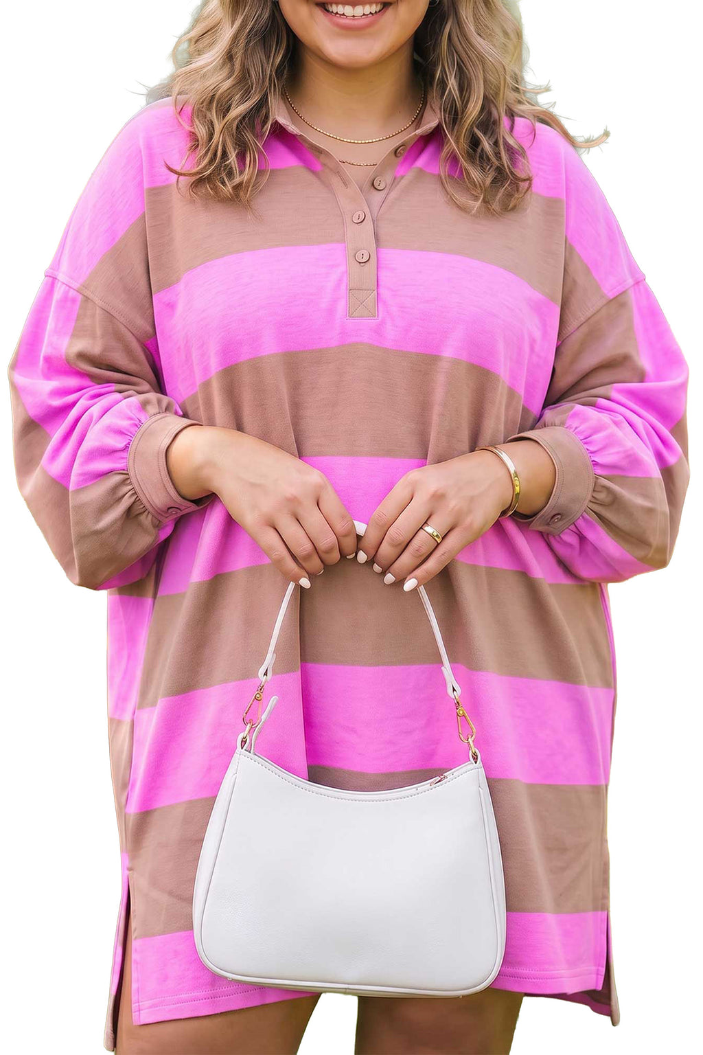 After Hours Striped Dress