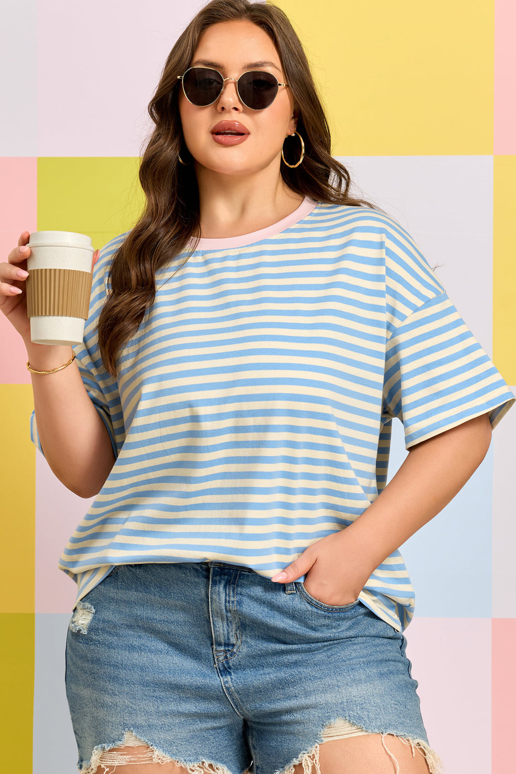 Skye Striped Top