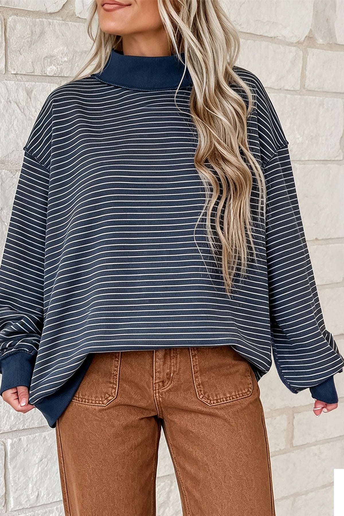 Mattie Mockneck Pullover