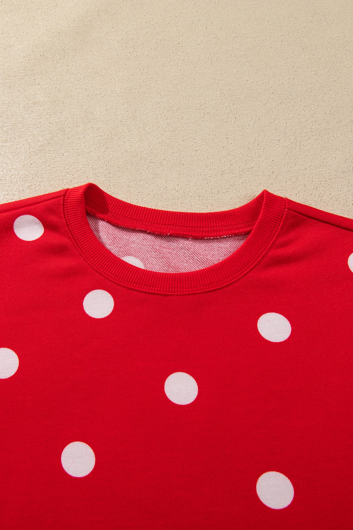 Polka Dot Pullover Set