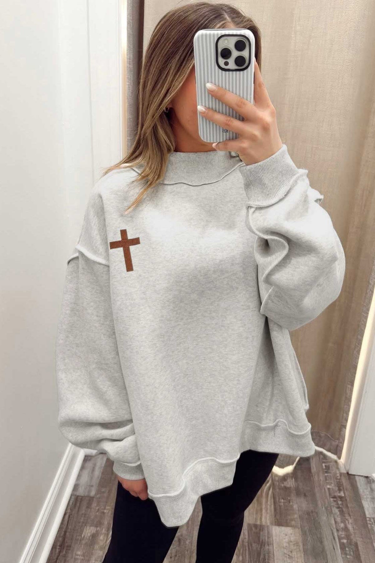 Jesus Saves Mock Neck