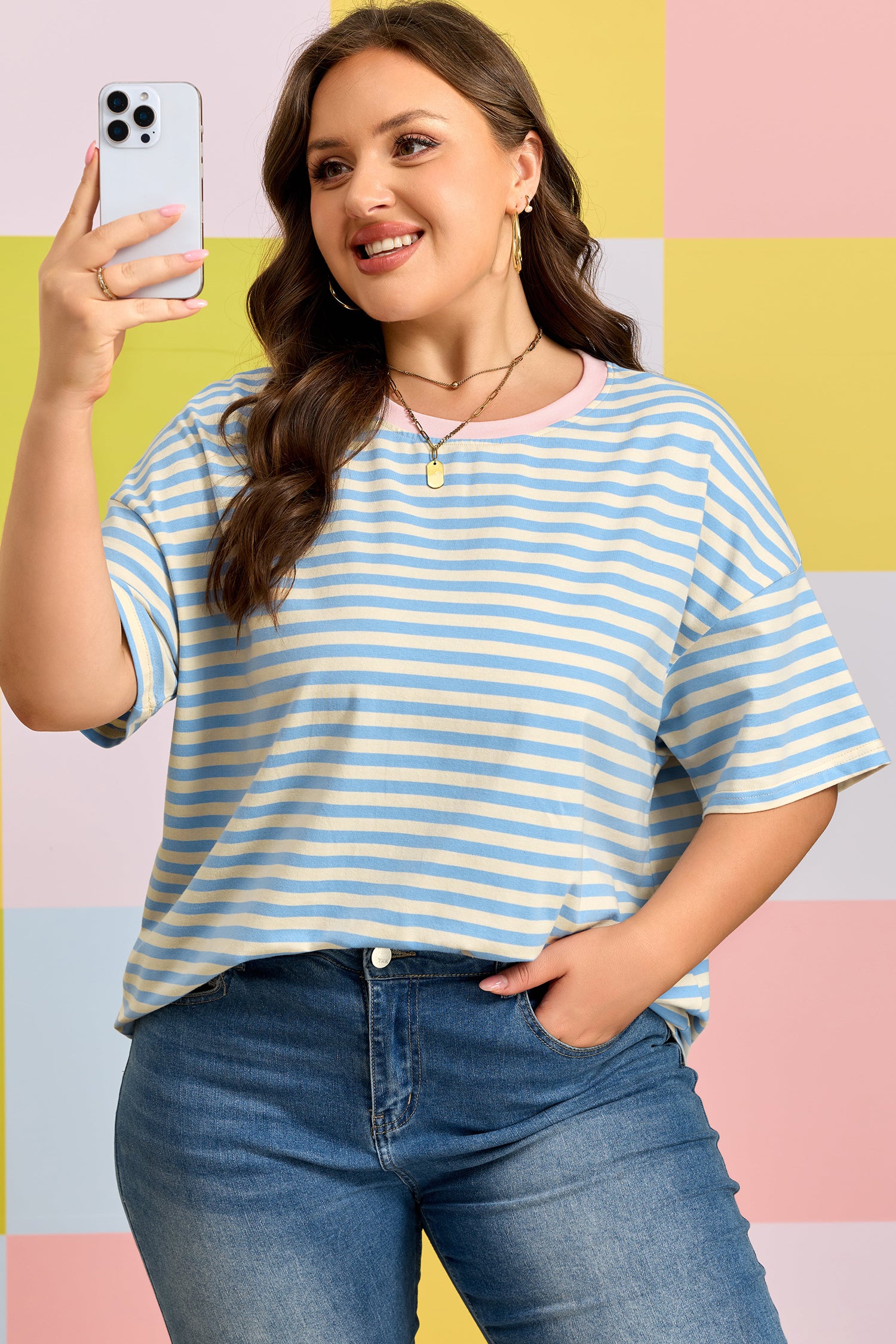 Skye Striped Top