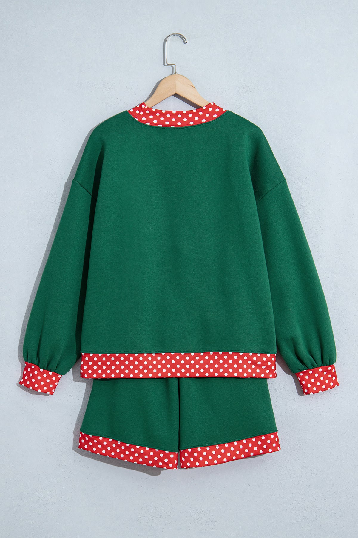 Polka Dot Pullover Set