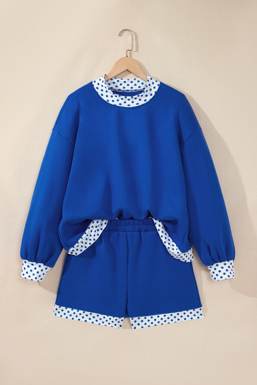 Polka Dot Pullover Set