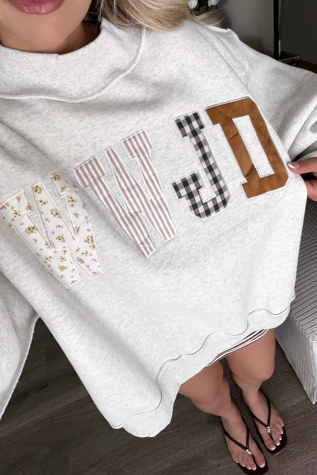 WWJD Mock Neck