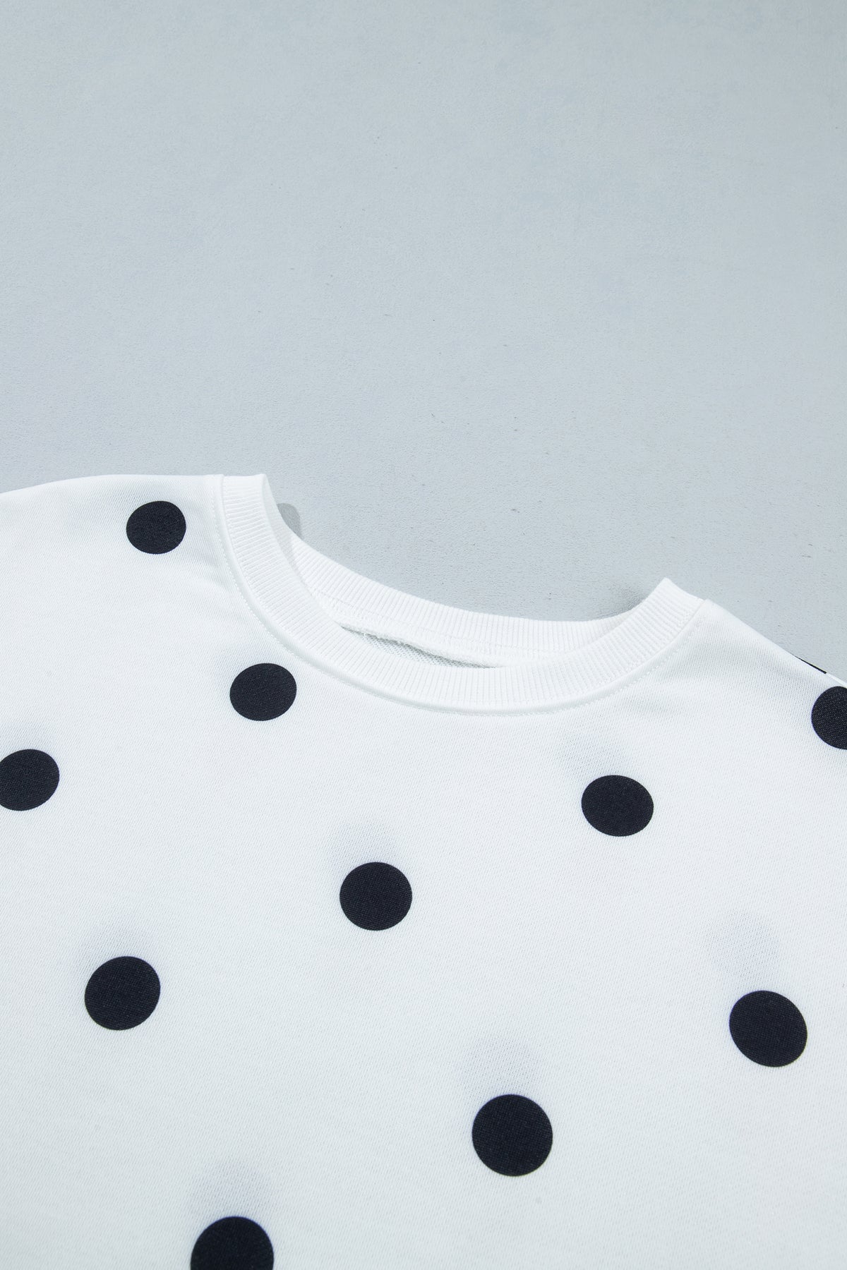 Polka Dot Pullover Set