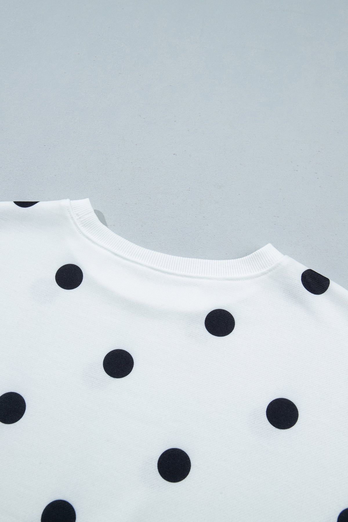 Polka Dot Pullover Set