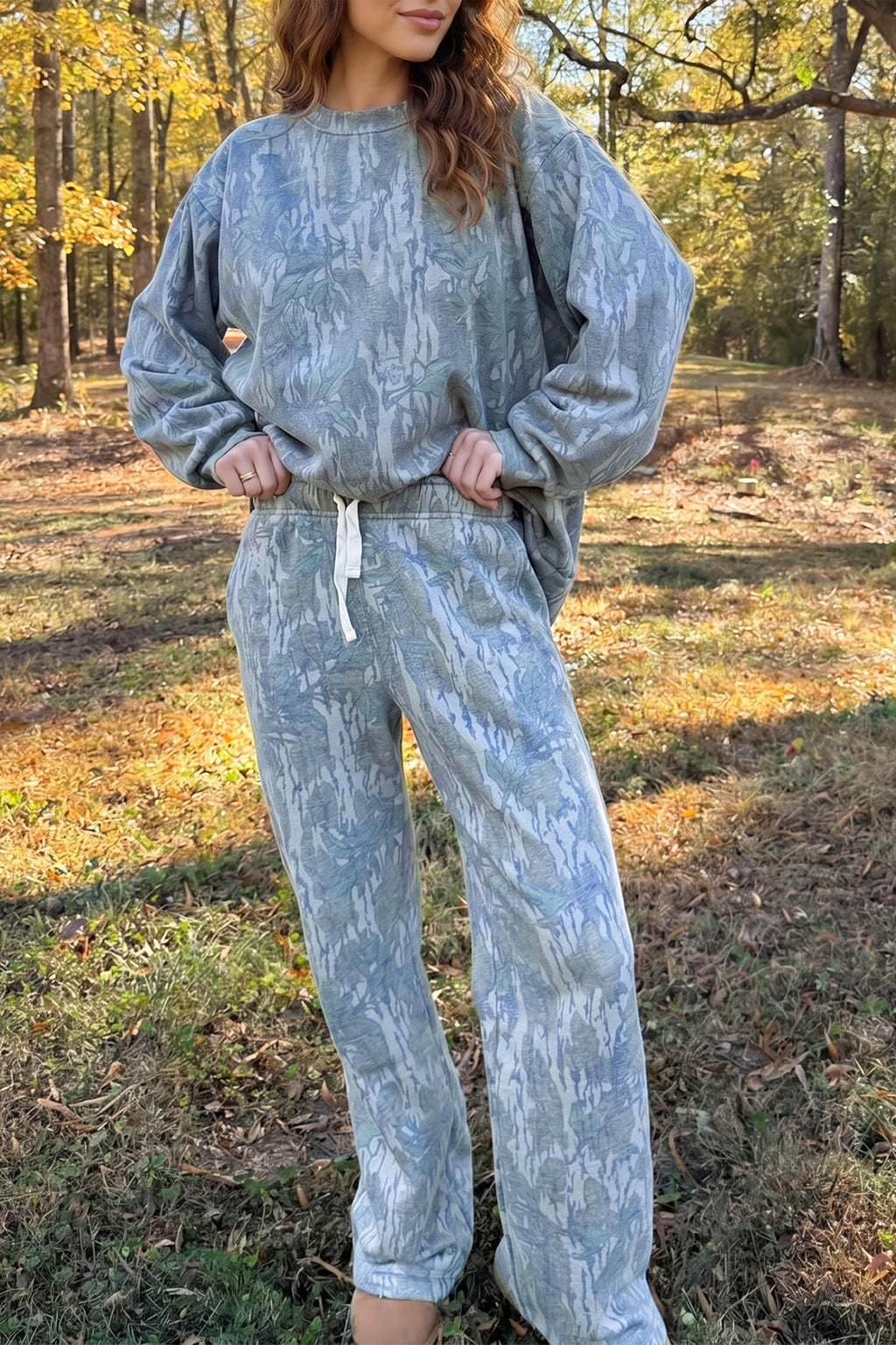 Cozy Camo Pant Set