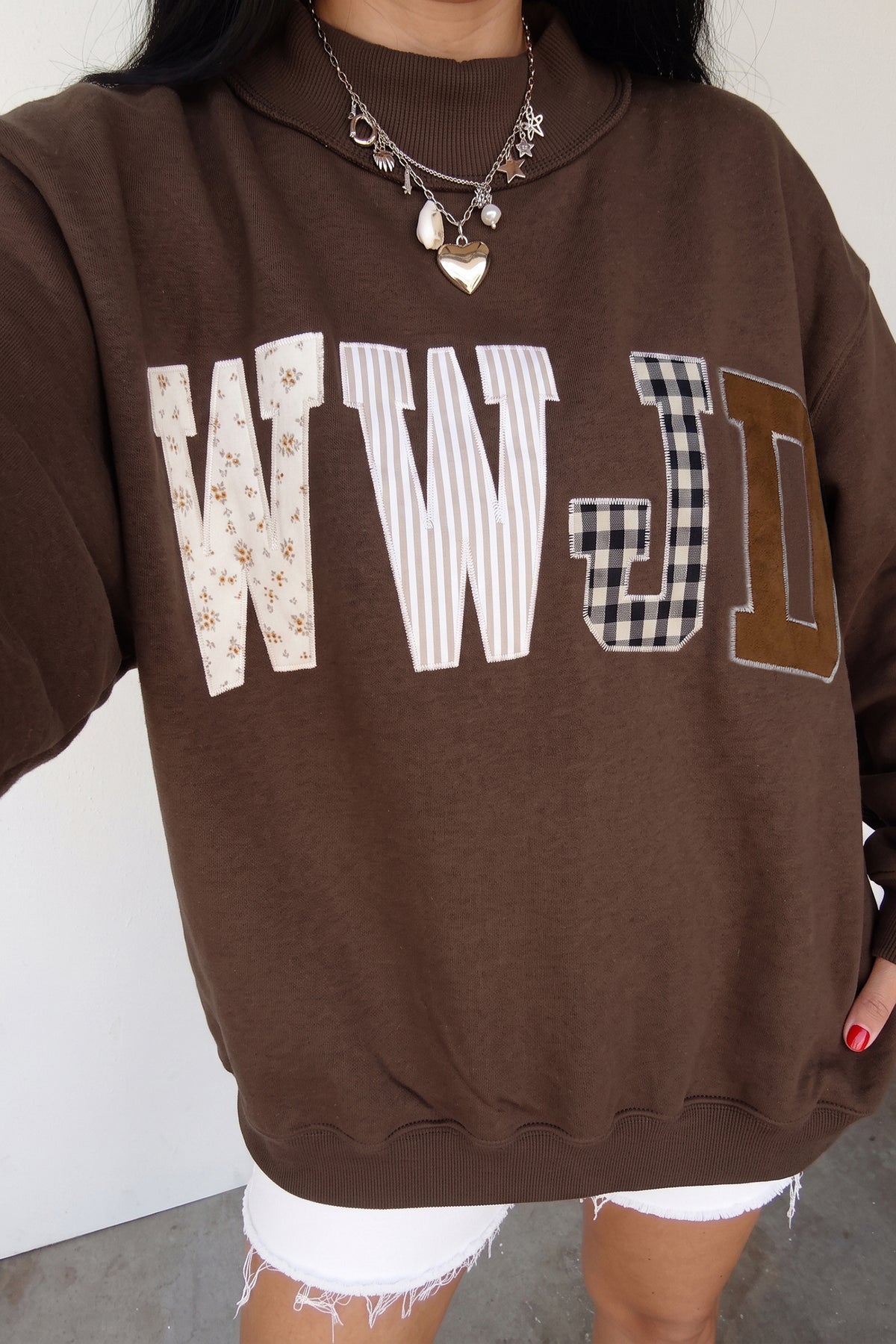 WWJD Mock Neck