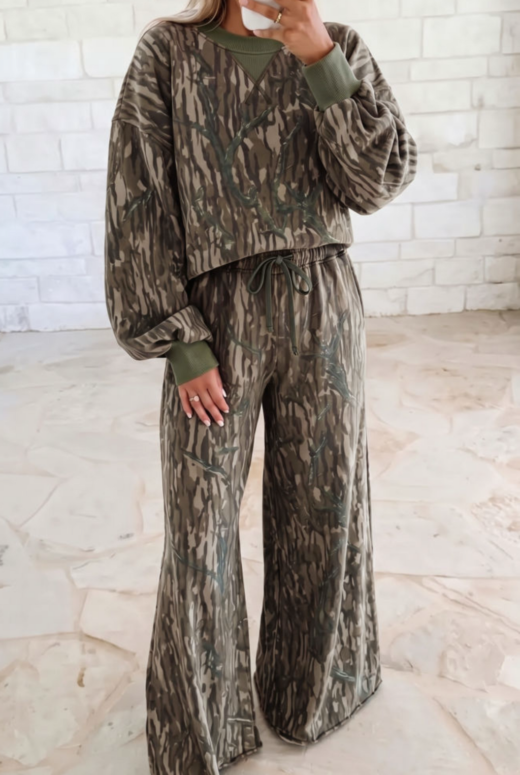 Camo Pants Set