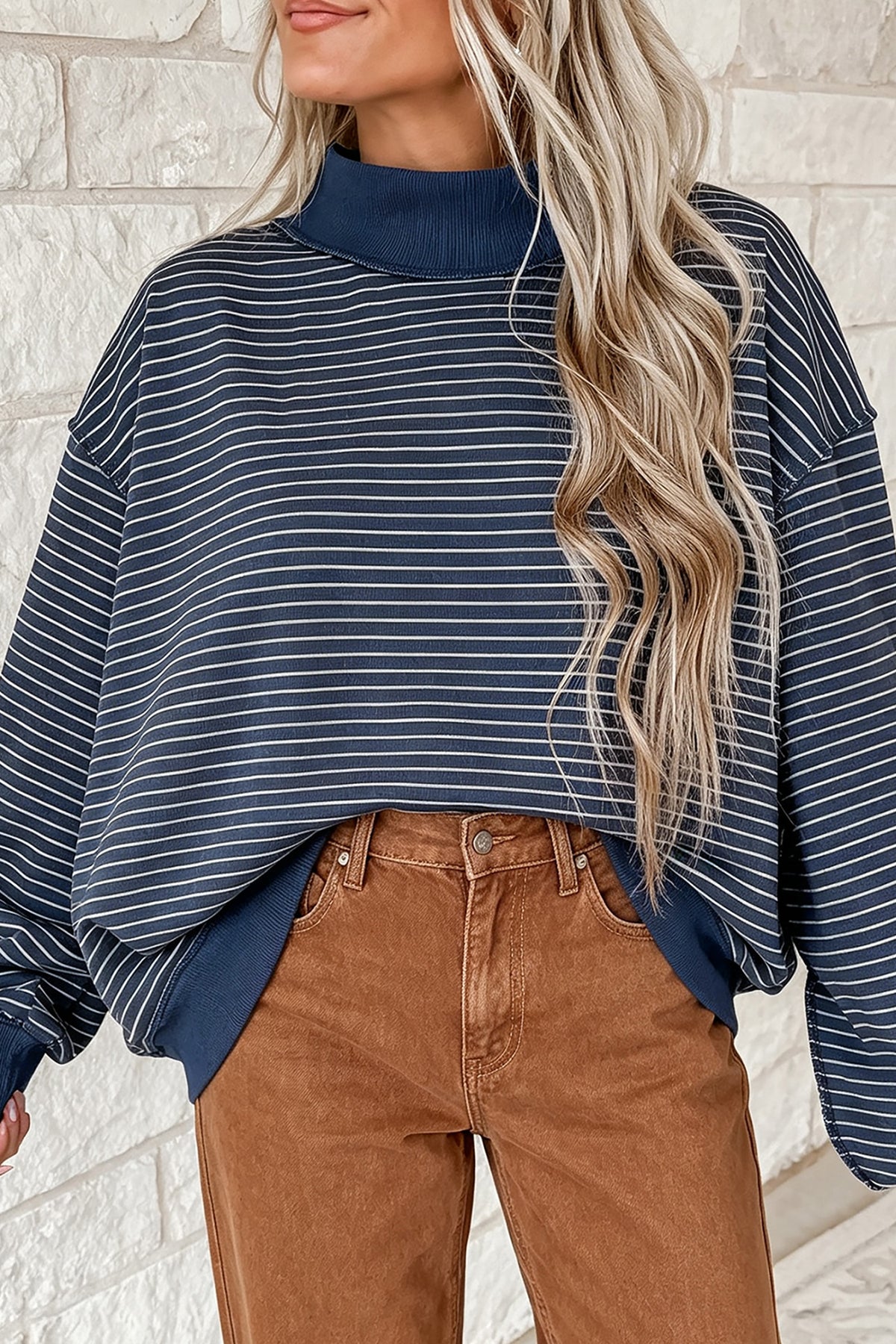 Mattie Mockneck Pullover