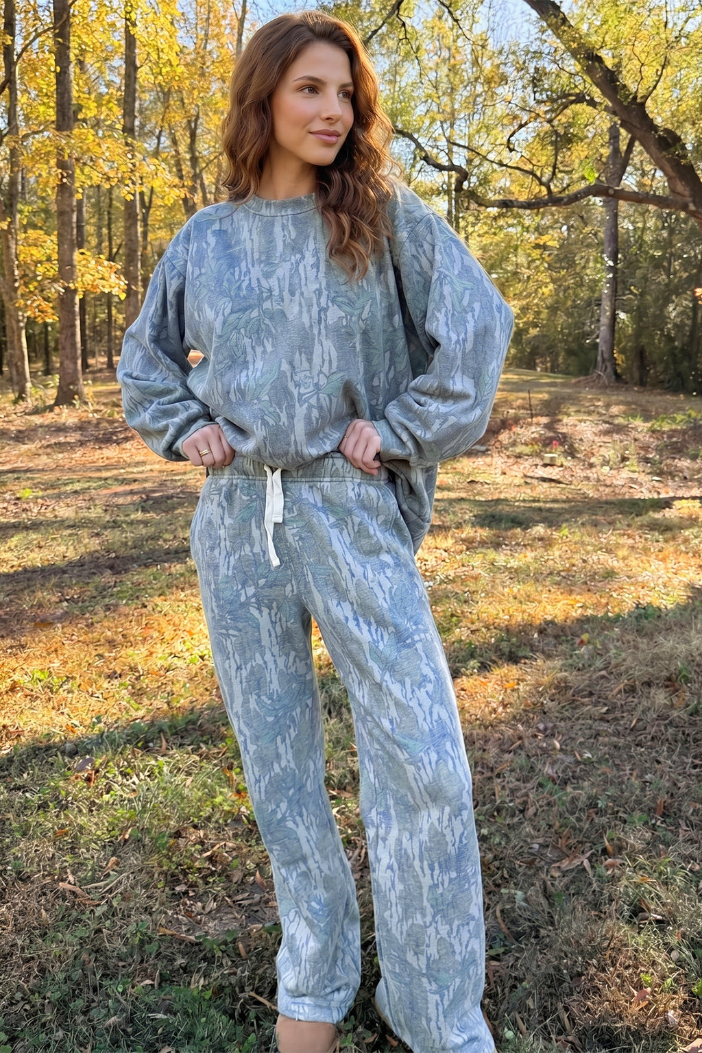 Cozy Camo Pant Set