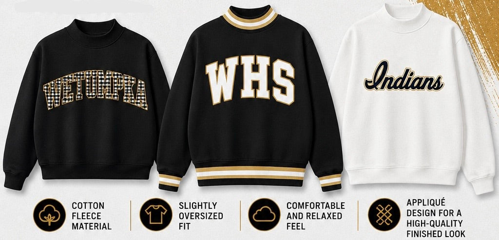 Wetumpka High School Mock Neck Preorder