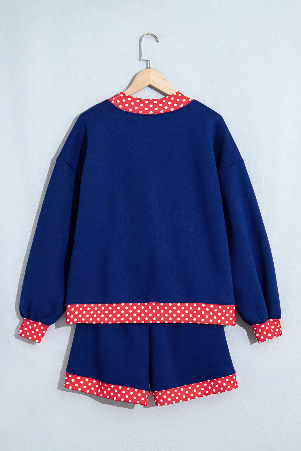 Polka Dot Pullover Set