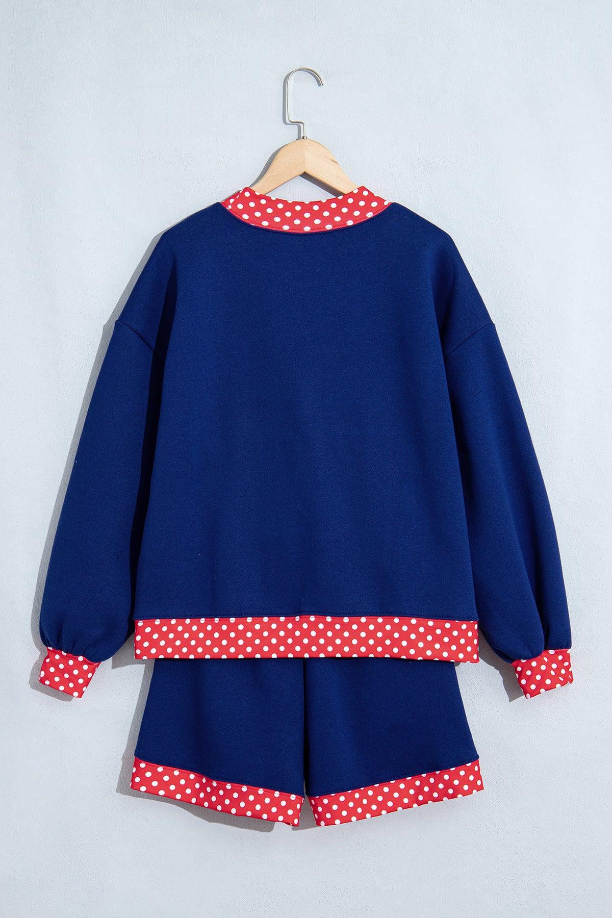 Polka Dot Pullover Set