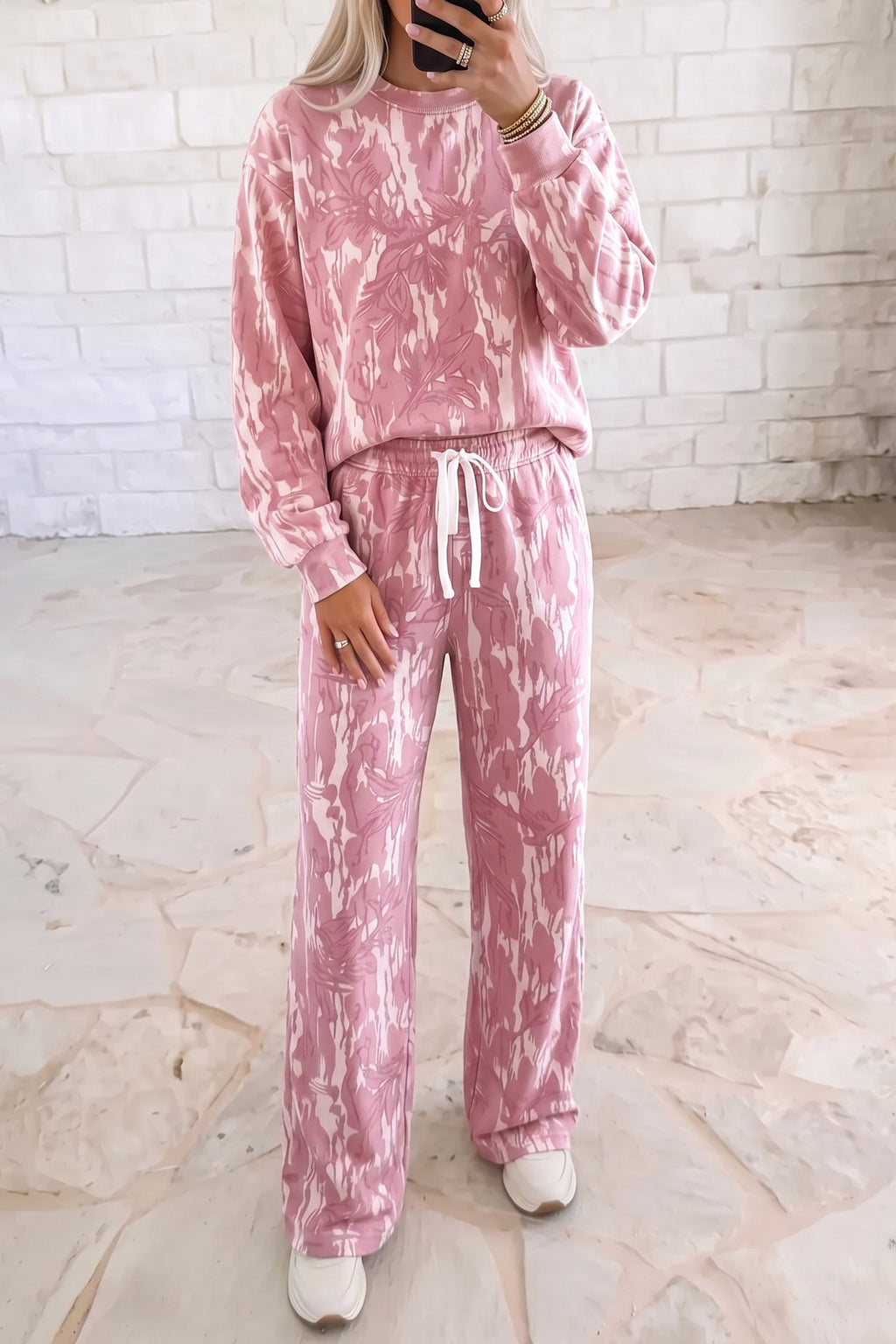 Cozy Camo Pant Set