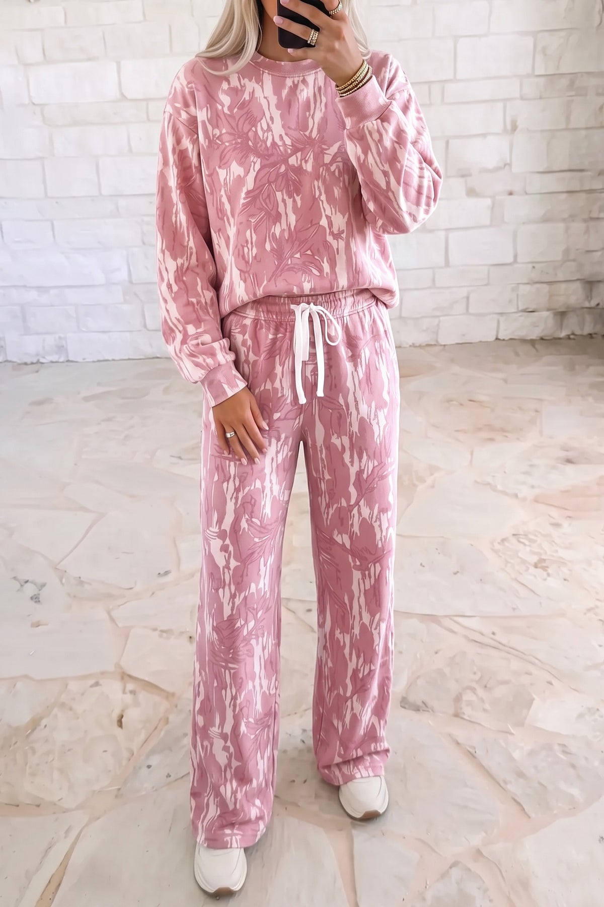 Cozy Camo Pant Set