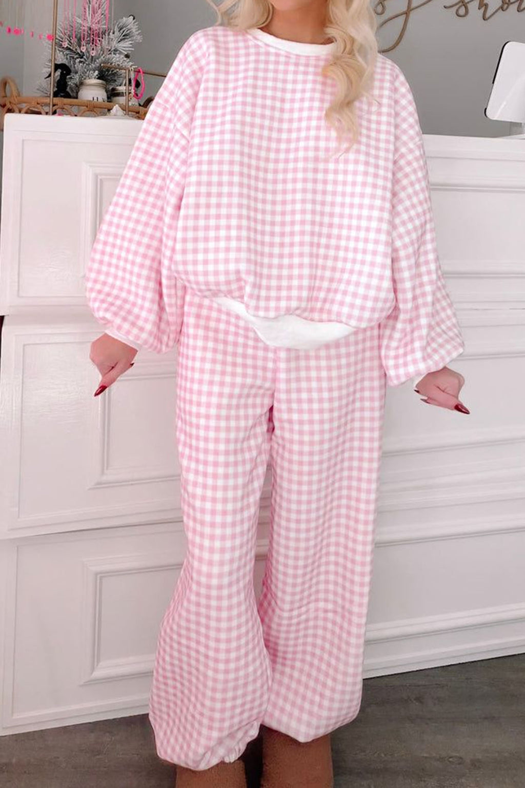 Pretty & Plaid Set
