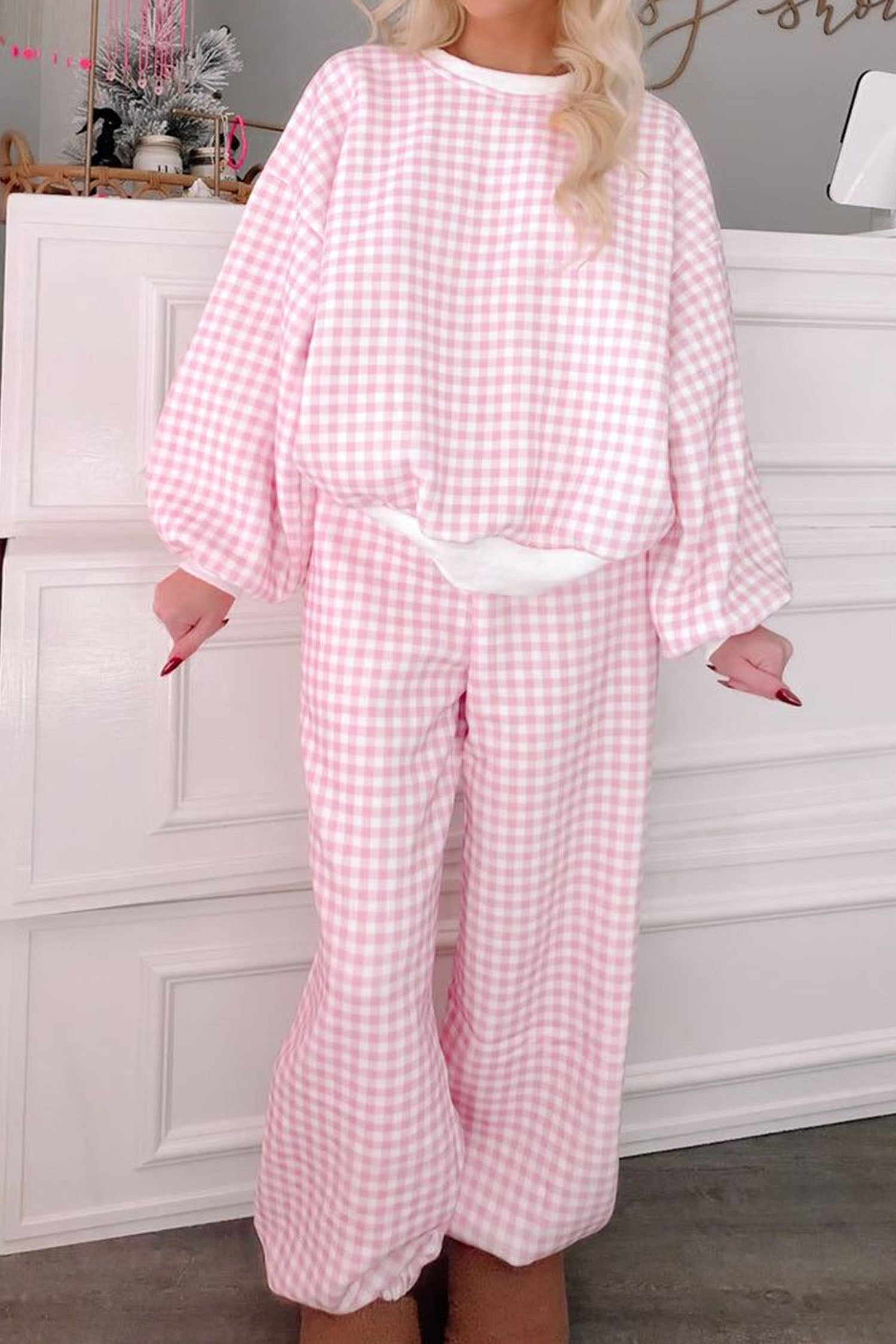 Pretty & Plaid Set