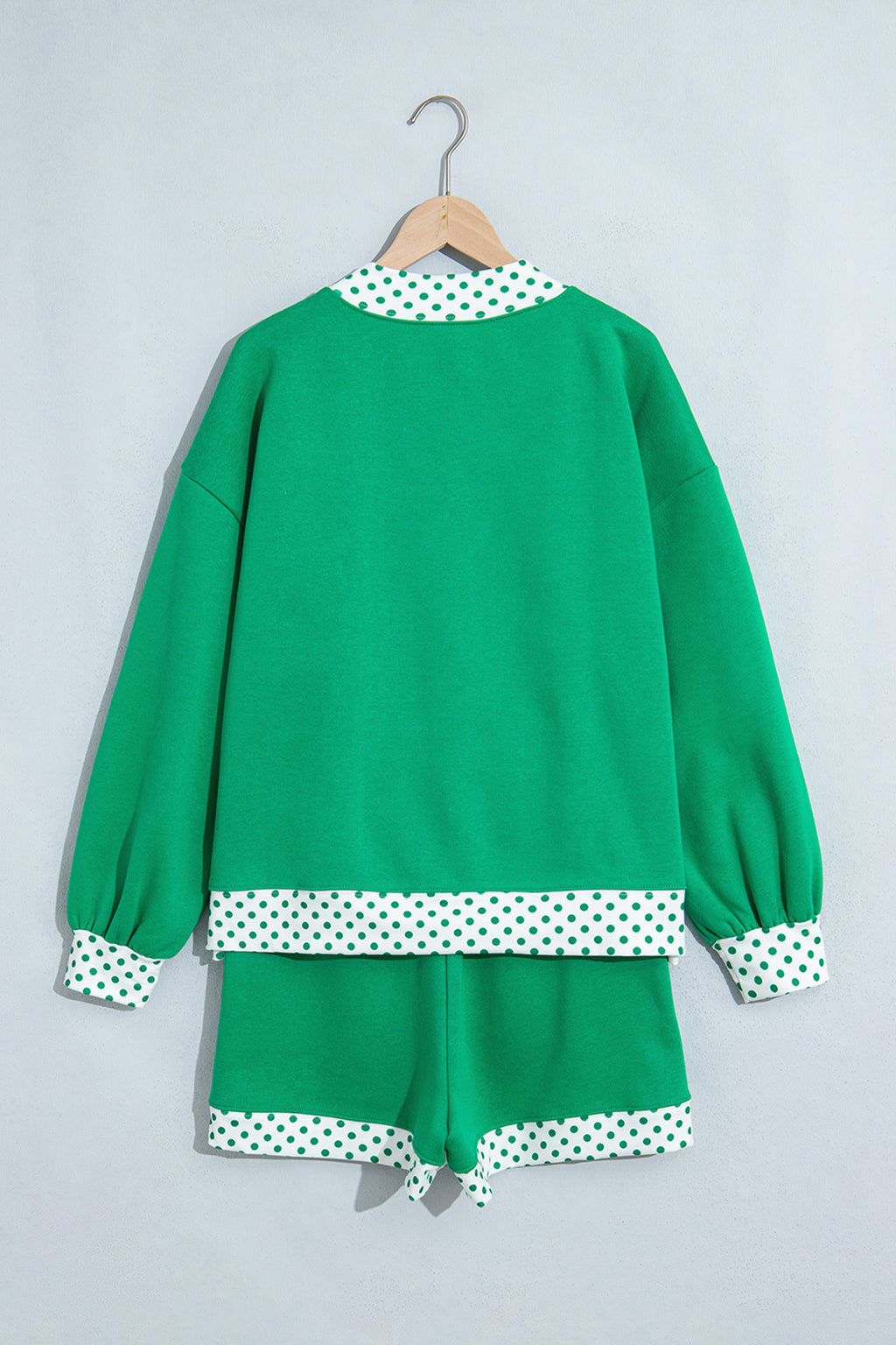 Polka Dot Pullover Set