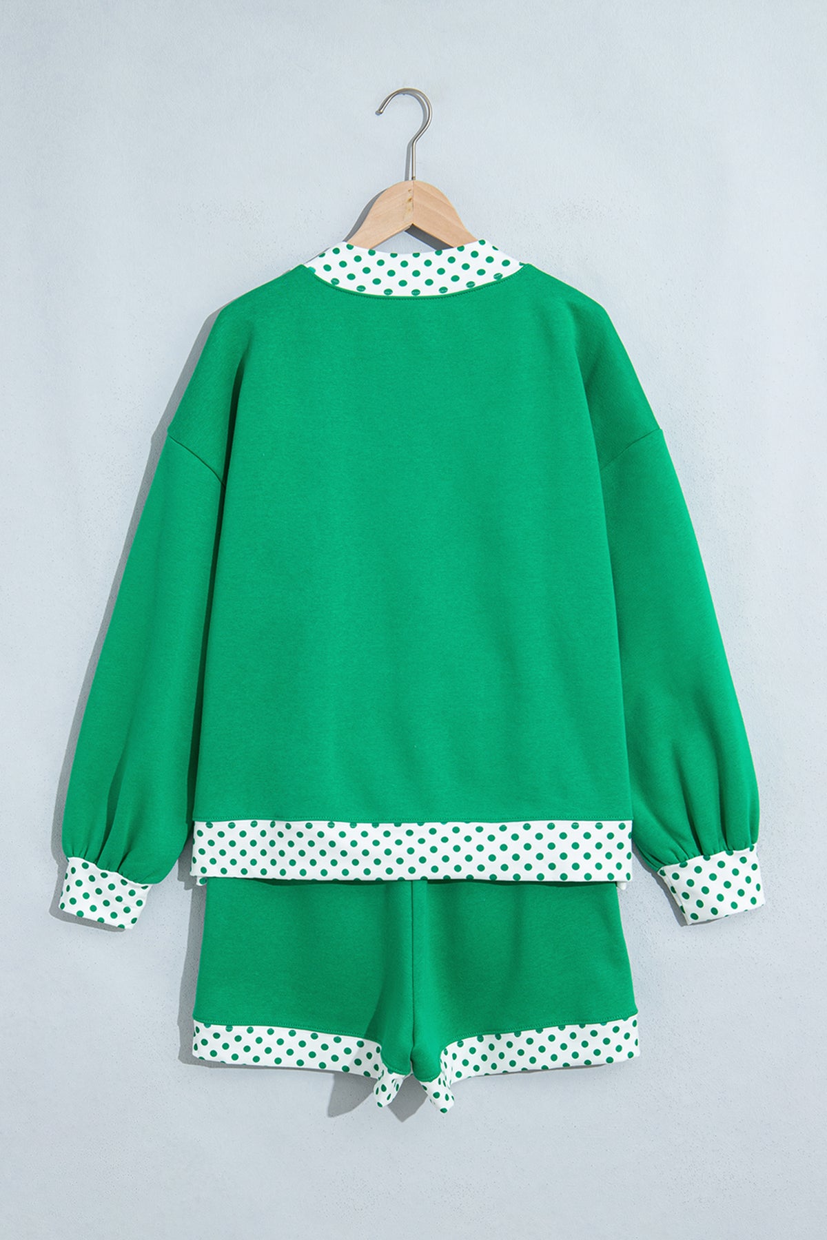 Polka Dot Pullover Set