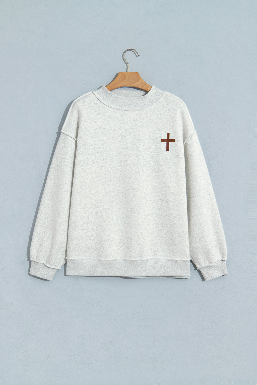Jesus Saves Mock Neck