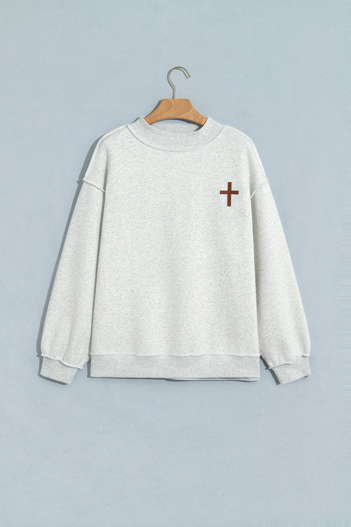 Jesus Saves Mock Neck
