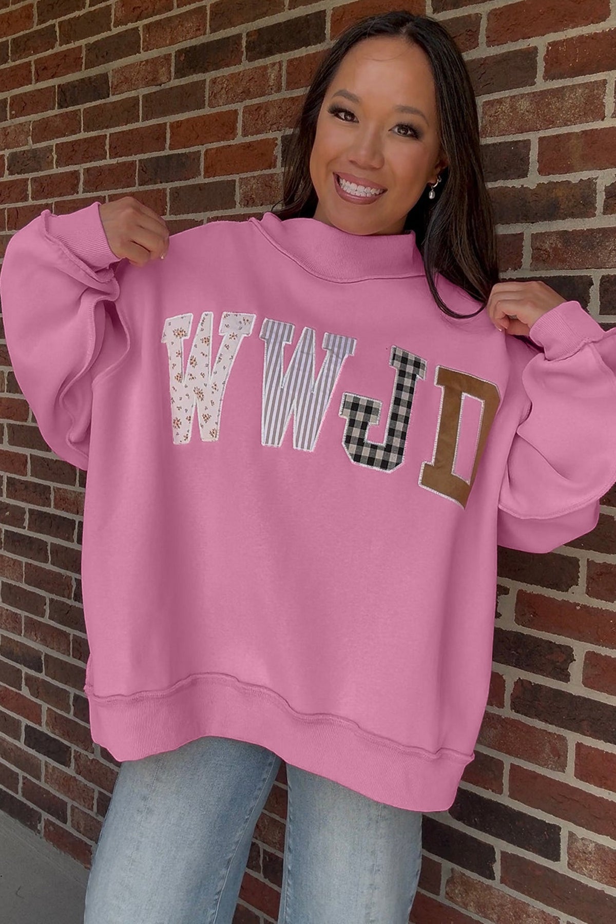 WWJD Mock Neck