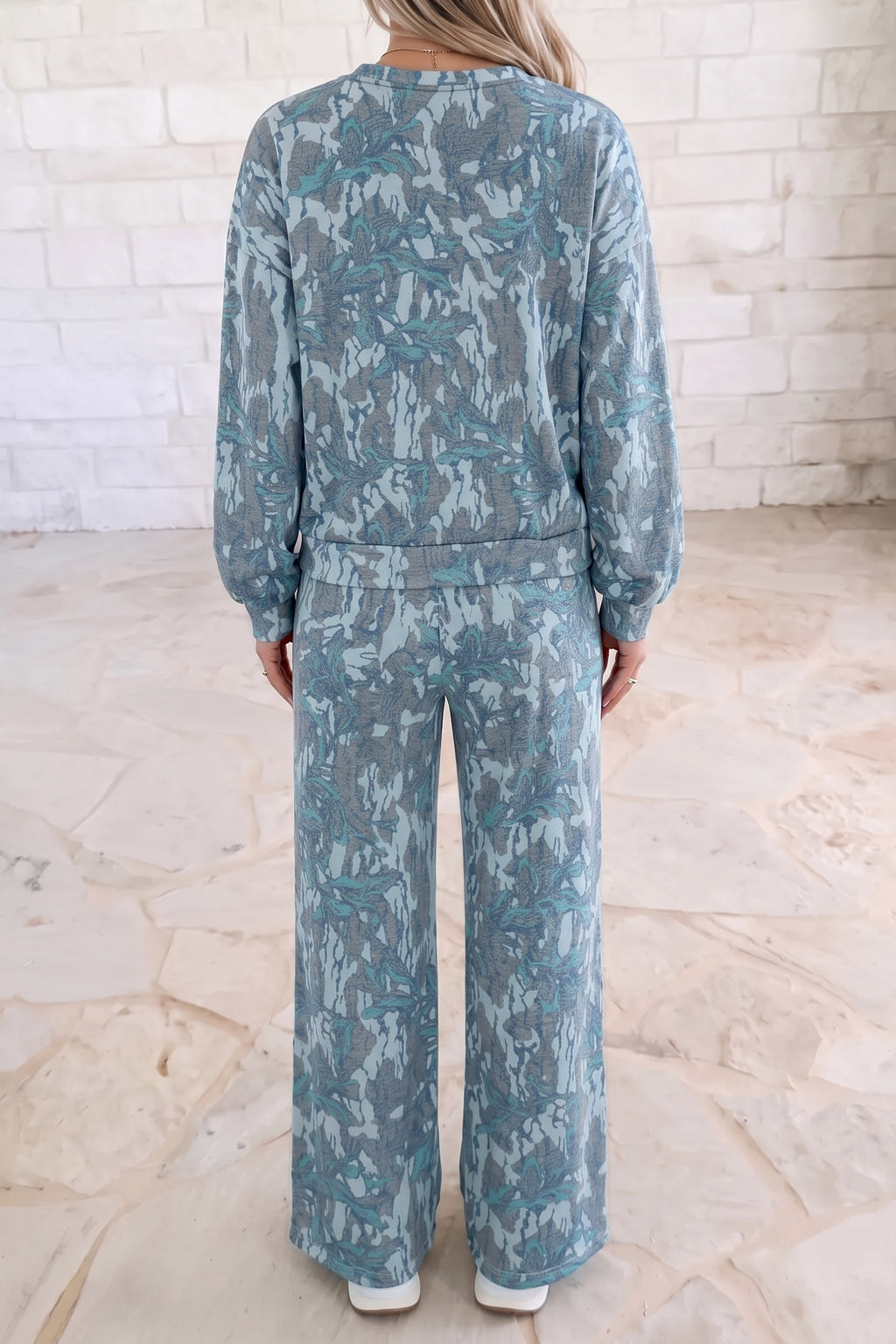 Cozy Camo Pant Set