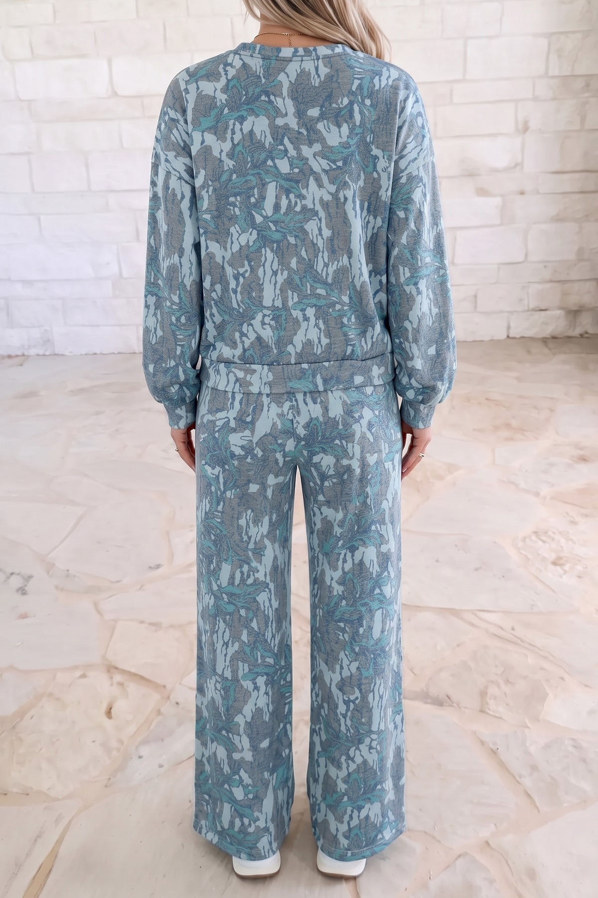 Cozy Camo Pant Set