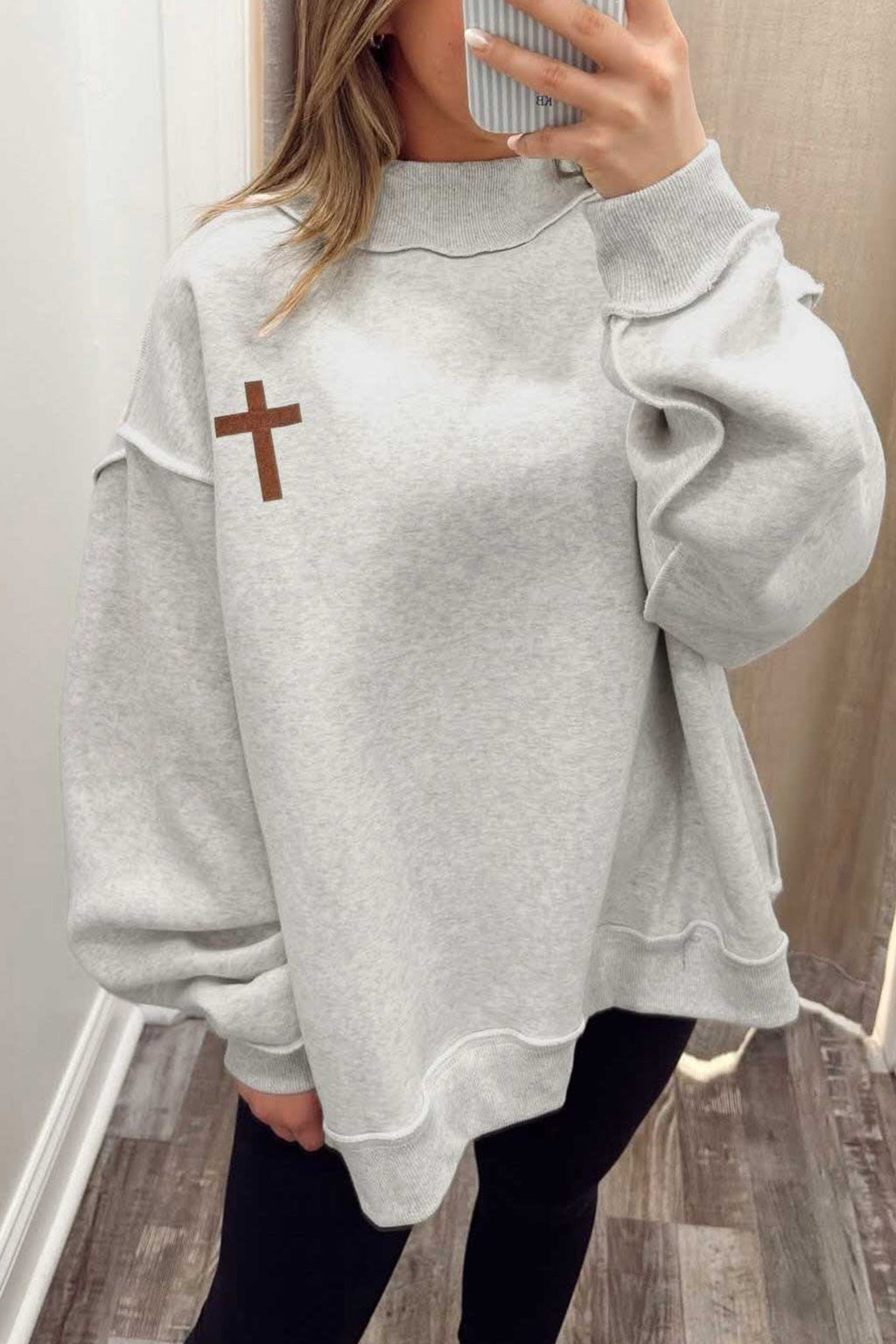 Jesus Saves Mock Neck