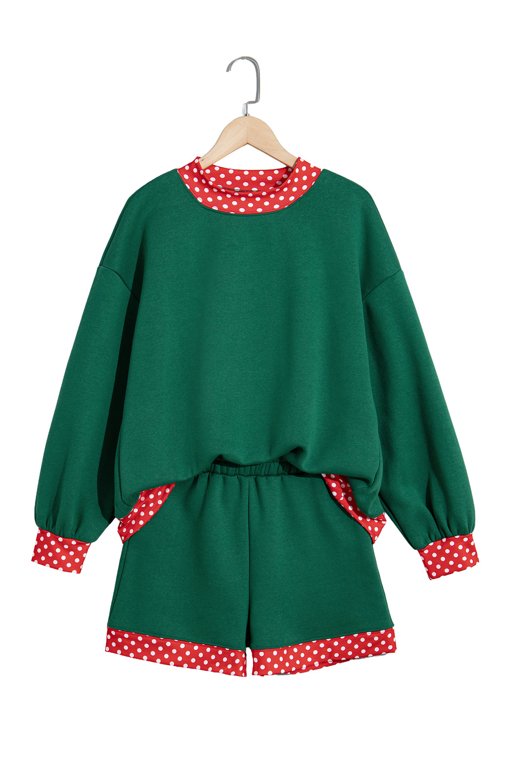 Polka Dot Pullover Set
