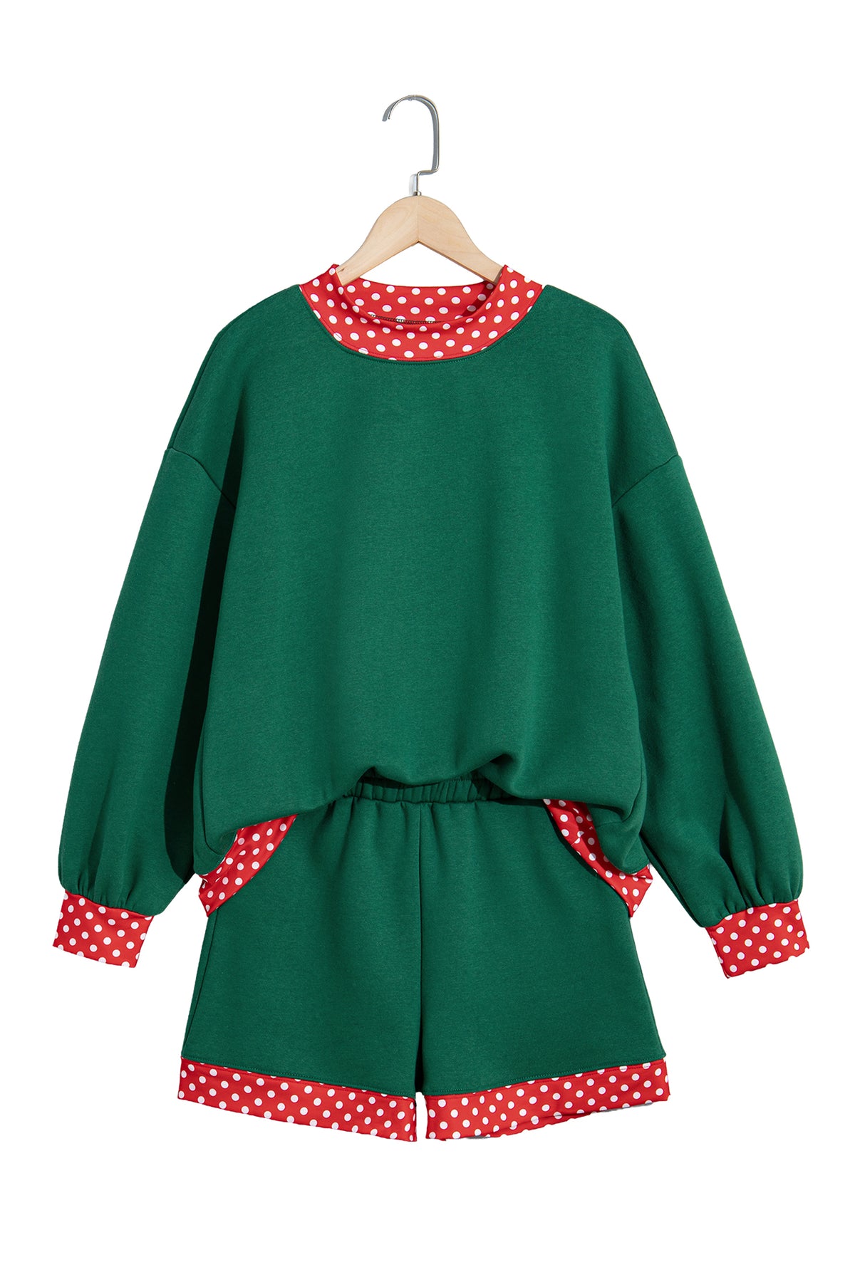 Polka Dot Pullover Set