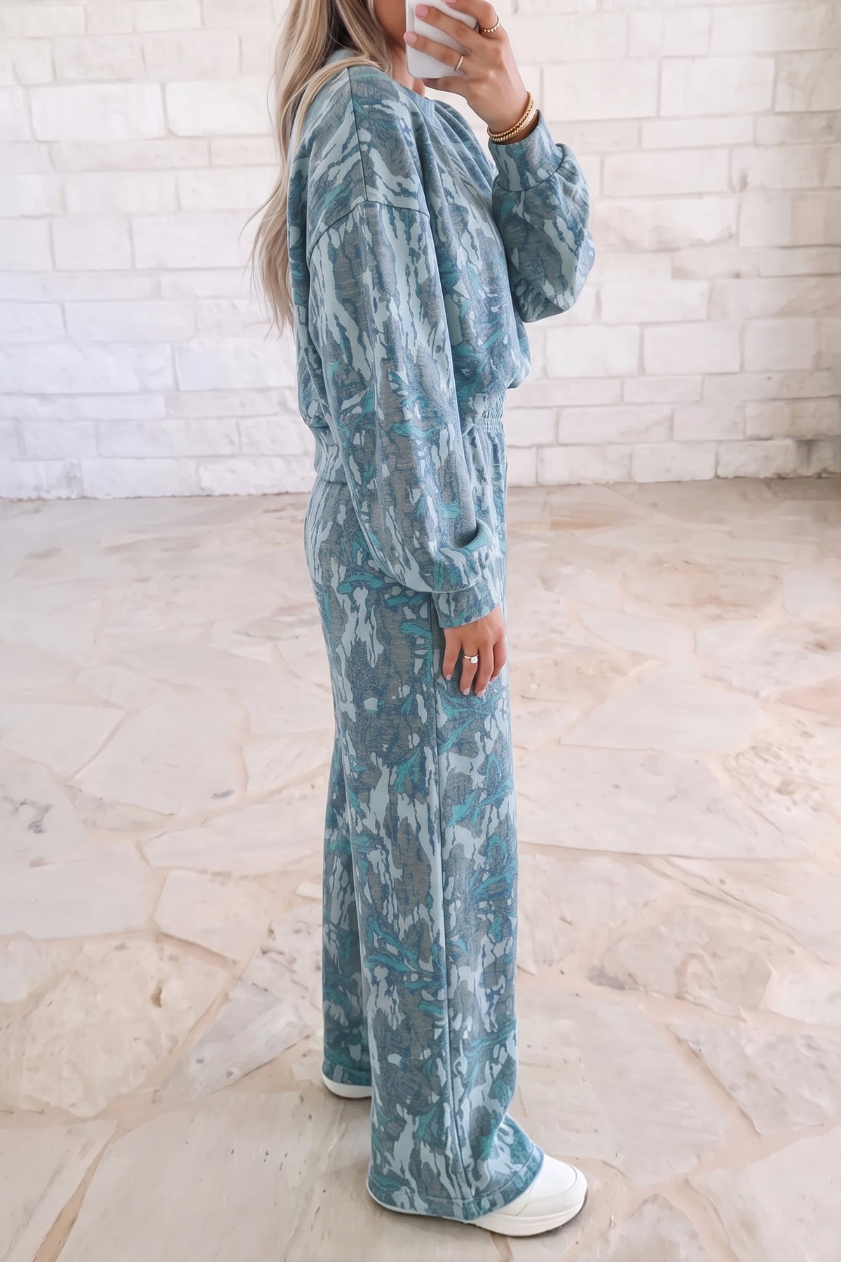 Cozy Camo Pant Set
