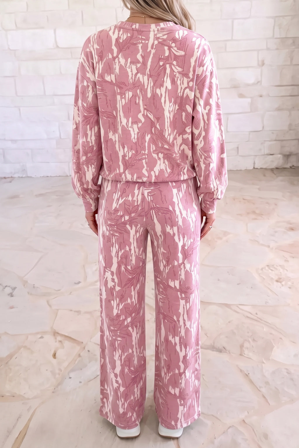 Cozy Camo Pant Set