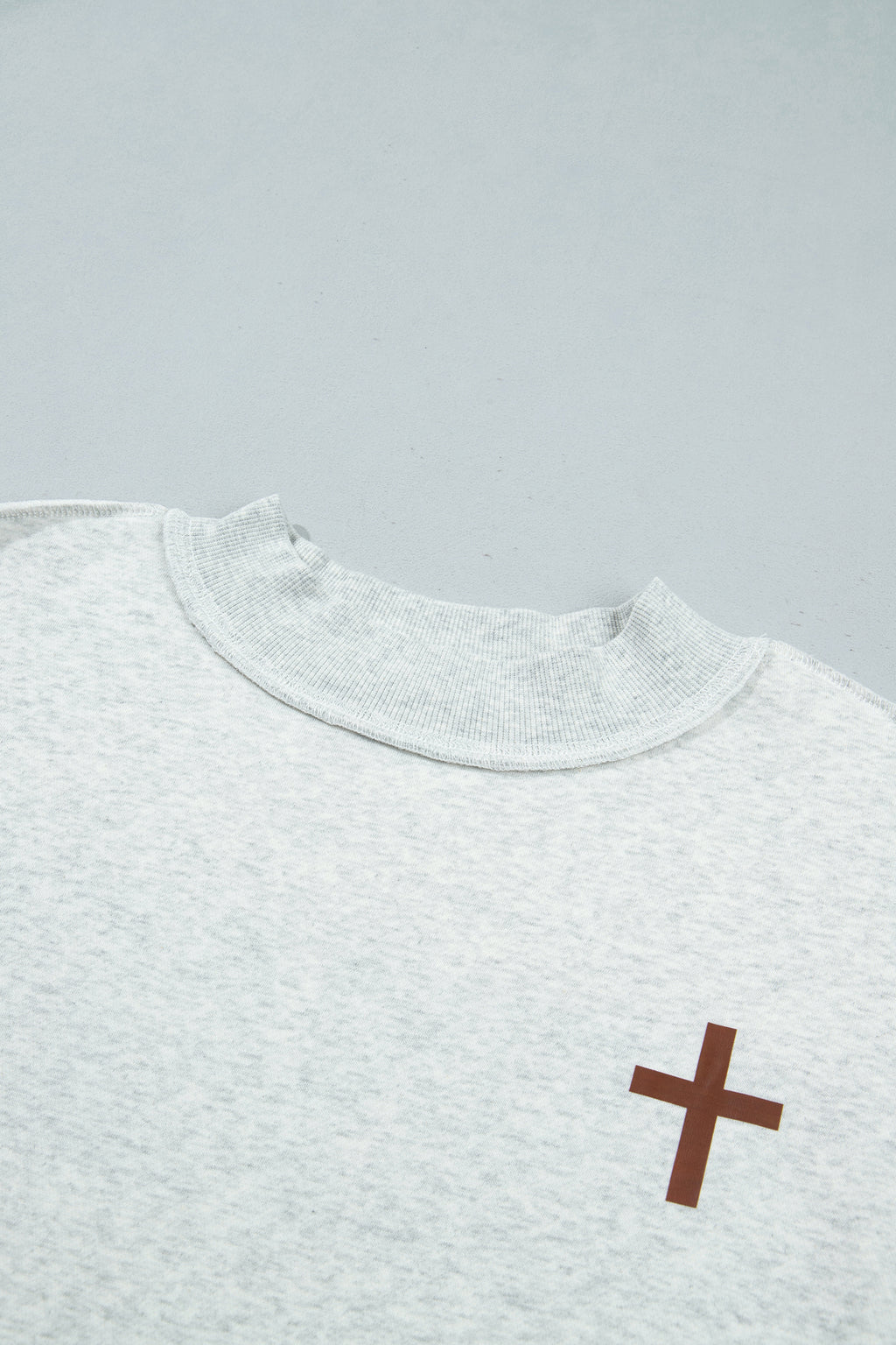 Jesus Saves Mock Neck
