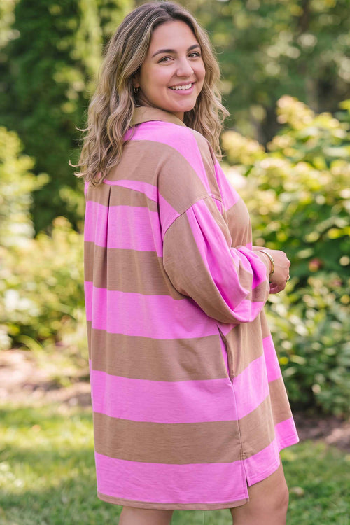 After Hours Striped Dress